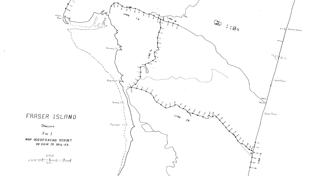 Map of Line 13 from report CR001184